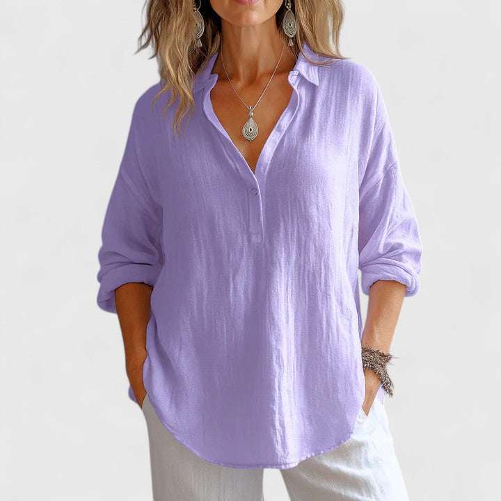 Franzina Linen Blouse