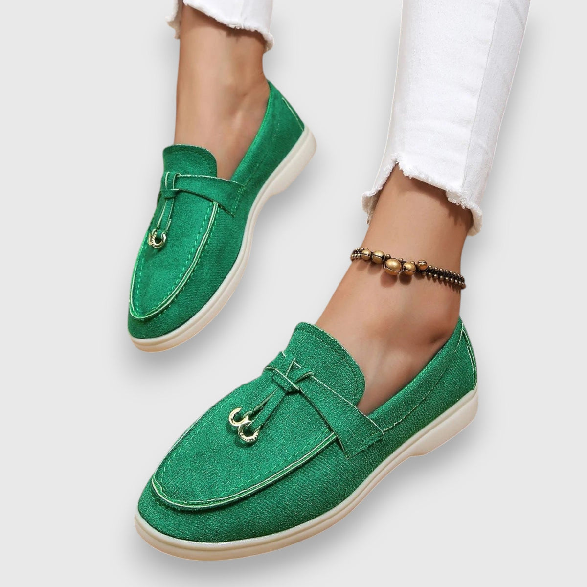 Sofiane Tassel Charm Loafers