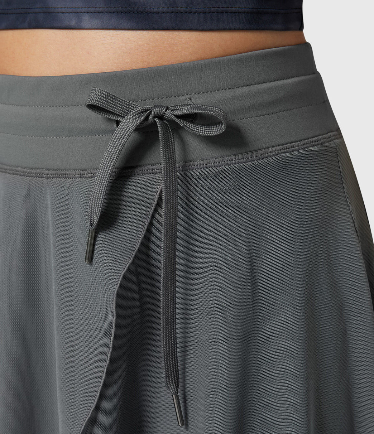 Melanie Chiffon Wrap Midi Skirt