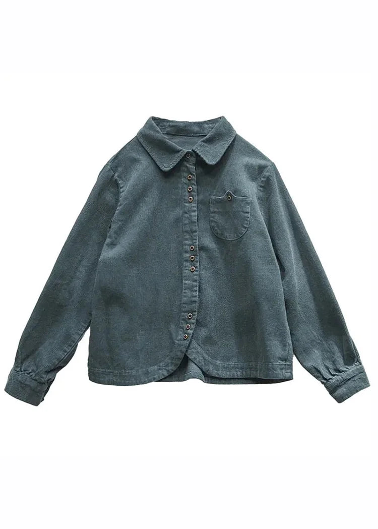 Petrava Patchwork Button Coat