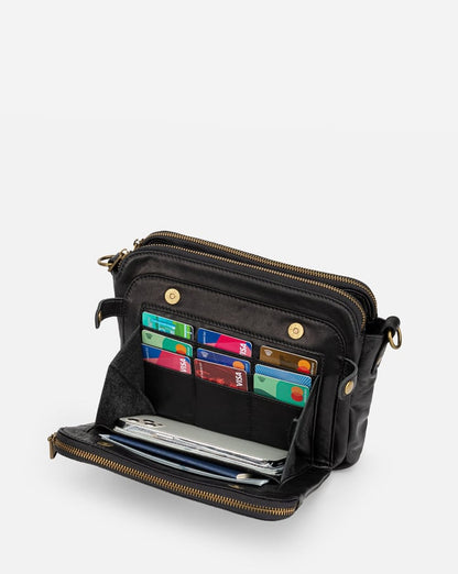 Jovie Triple-Layer Crossbody Bag