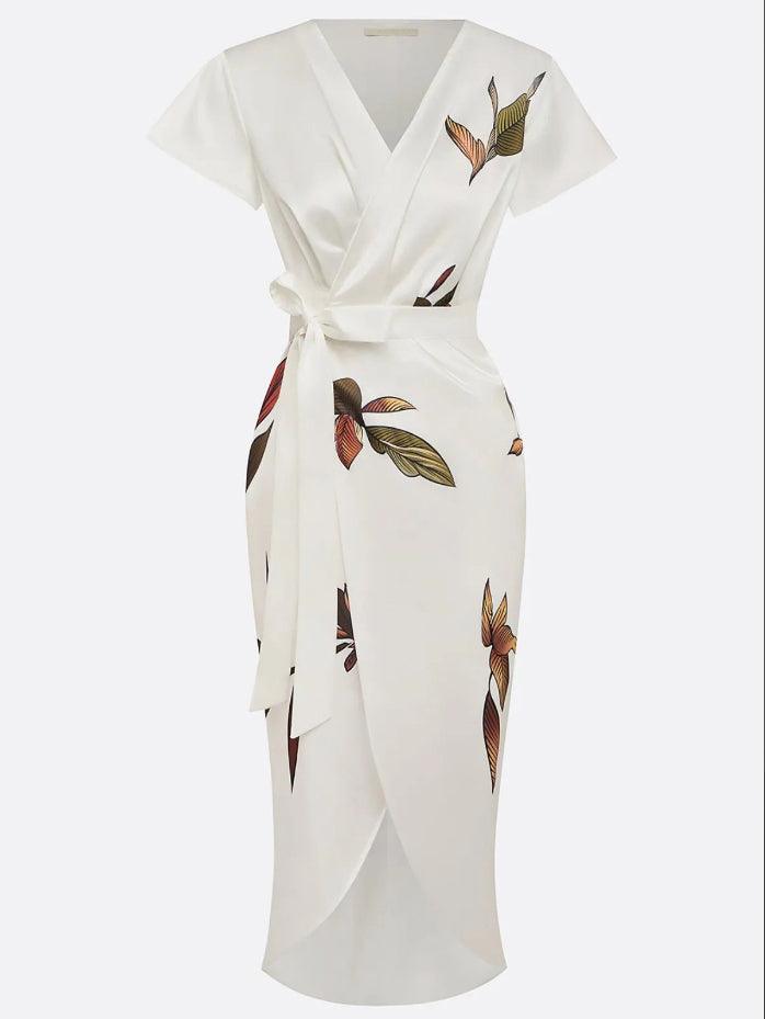 Midi Wrap Dress