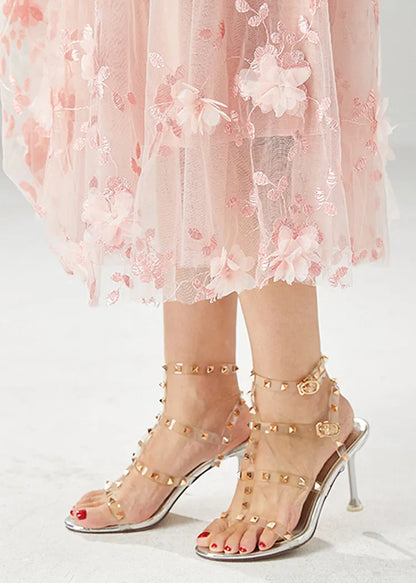 Floreva Embroidered Tulle Skirt