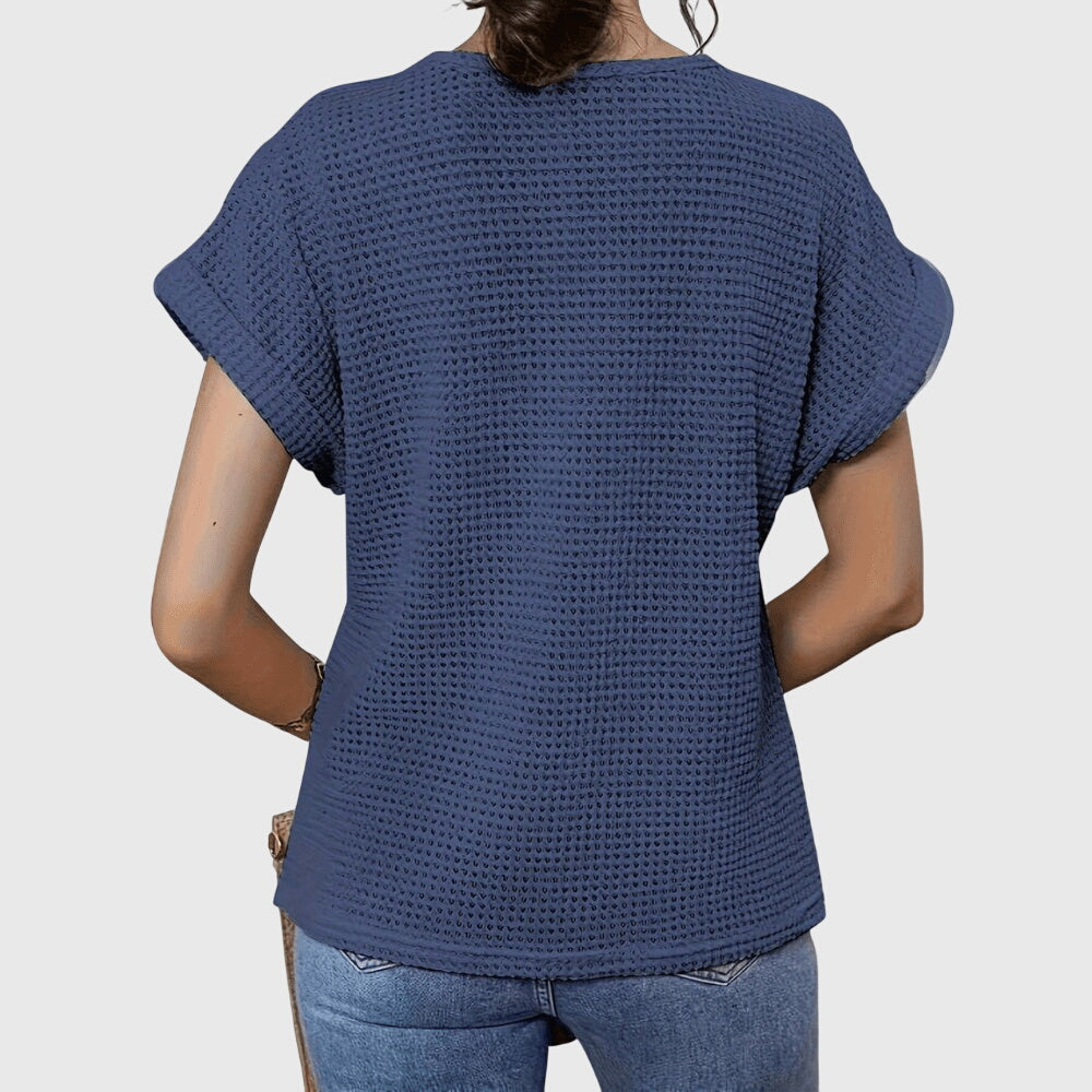 Pearl Crochet Lace Boho Top