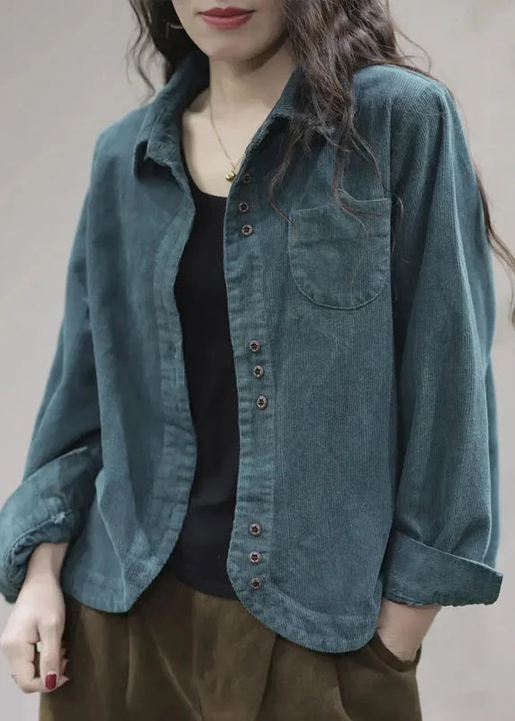 Petrava Patchwork Button Coat