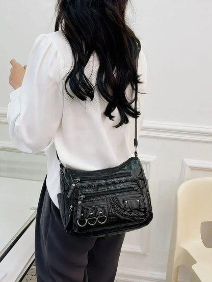 Lilova Multi-Pocket Crossbody Bag