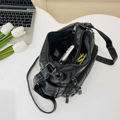 Lilova Multi-Pocket Crossbody Bag