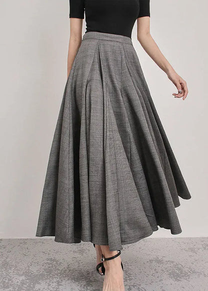 Patchova Pleated Skirt