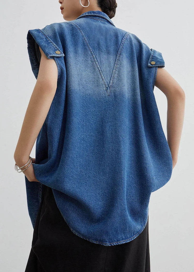 Denova Peter Pan Denim Coat