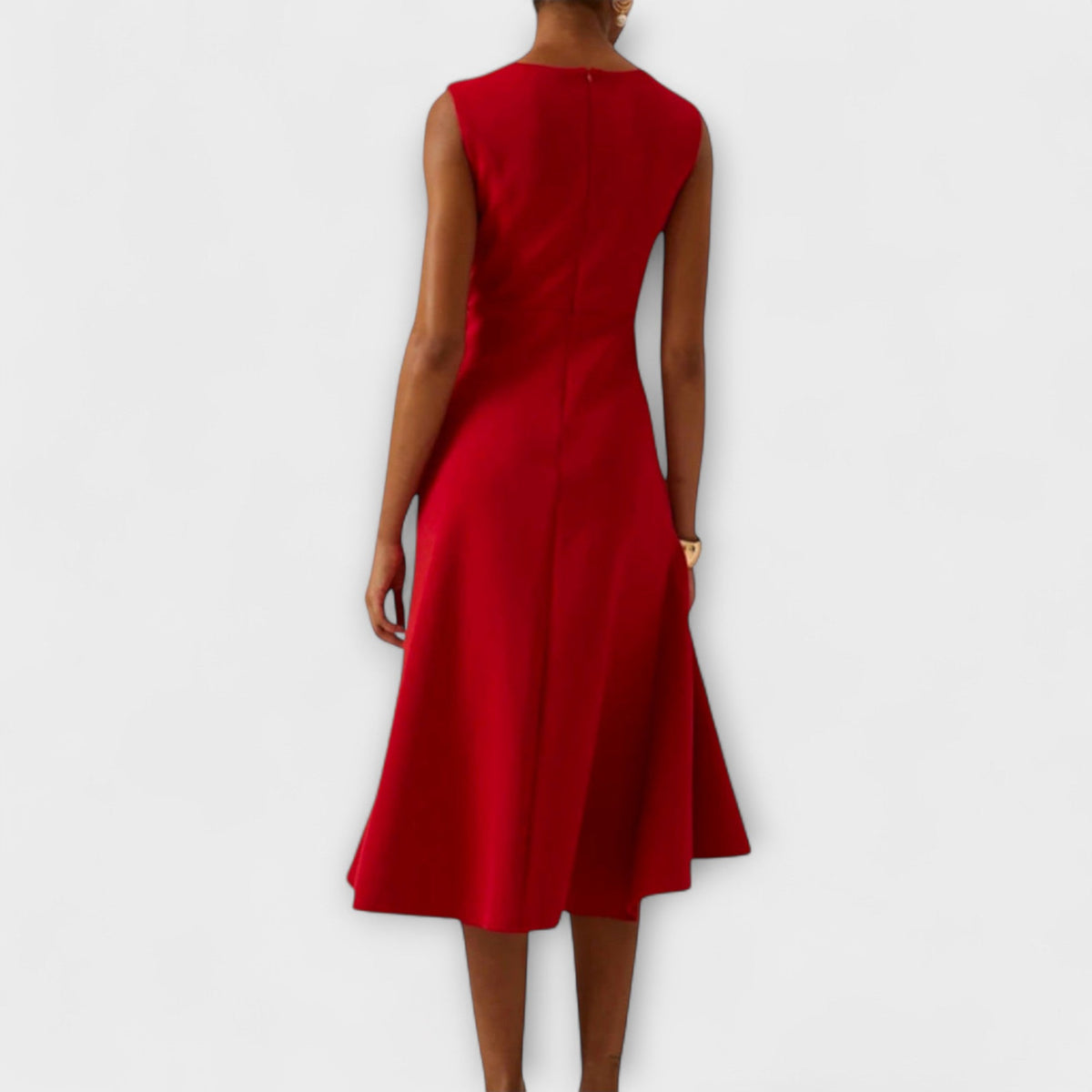 Juliette Ruffle Midi Dress