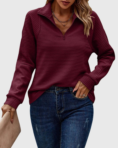 Abigail Quarter-Zip Pullover