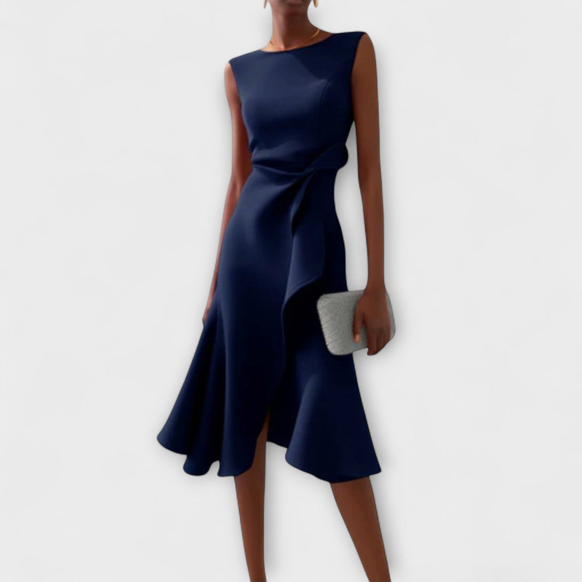 Juliette Ruffle Midi Dress