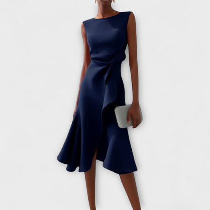Juliette Ruffle Midi Dress