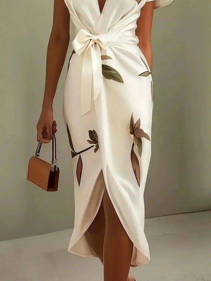 Midi Wrap Dress