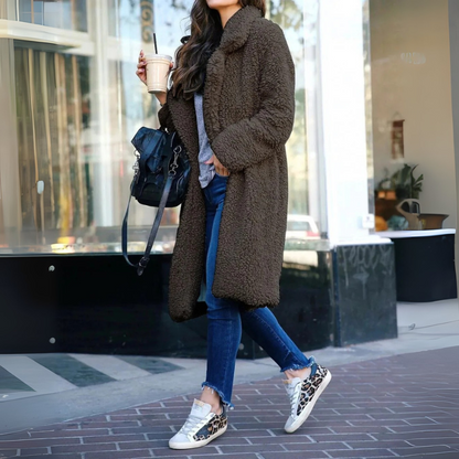 Emily Long Fleece Winter Coat