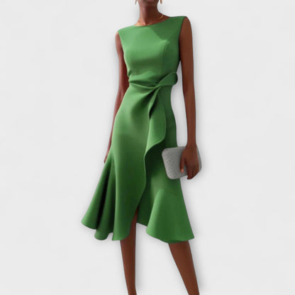 Juliette Ruffle Midi Dress