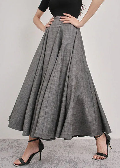 Patchova Pleated Skirt