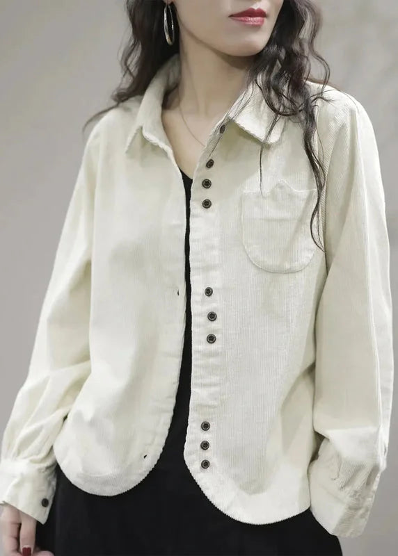 Petrava Patchwork Button Coat