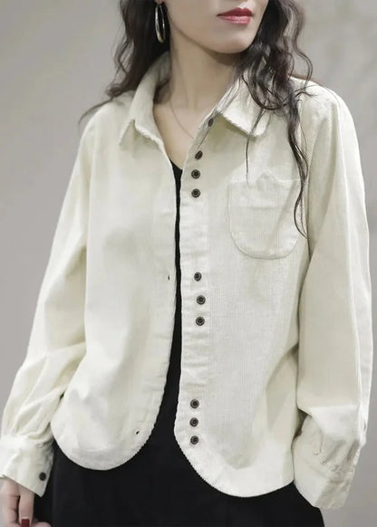 Petrava Patchwork Button Coat