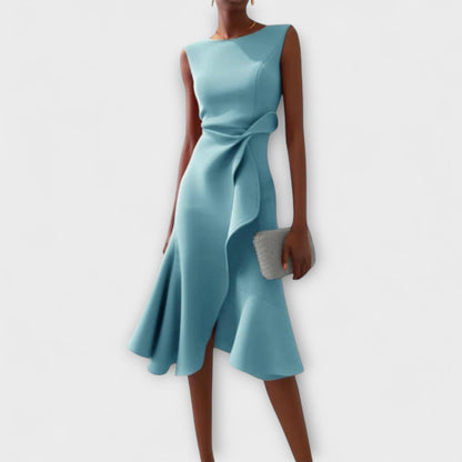 Juliette Ruffle Midi Dress