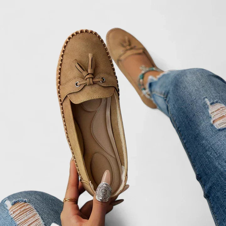 Emmaleigh Tassel Bow Flats