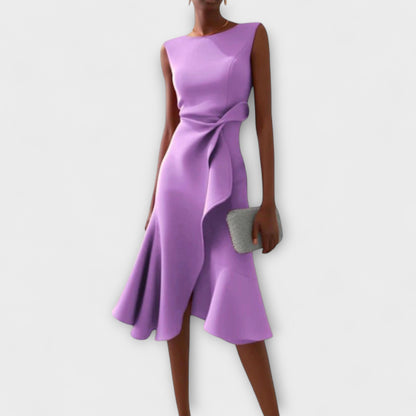 Juliette Ruffle Midi Dress