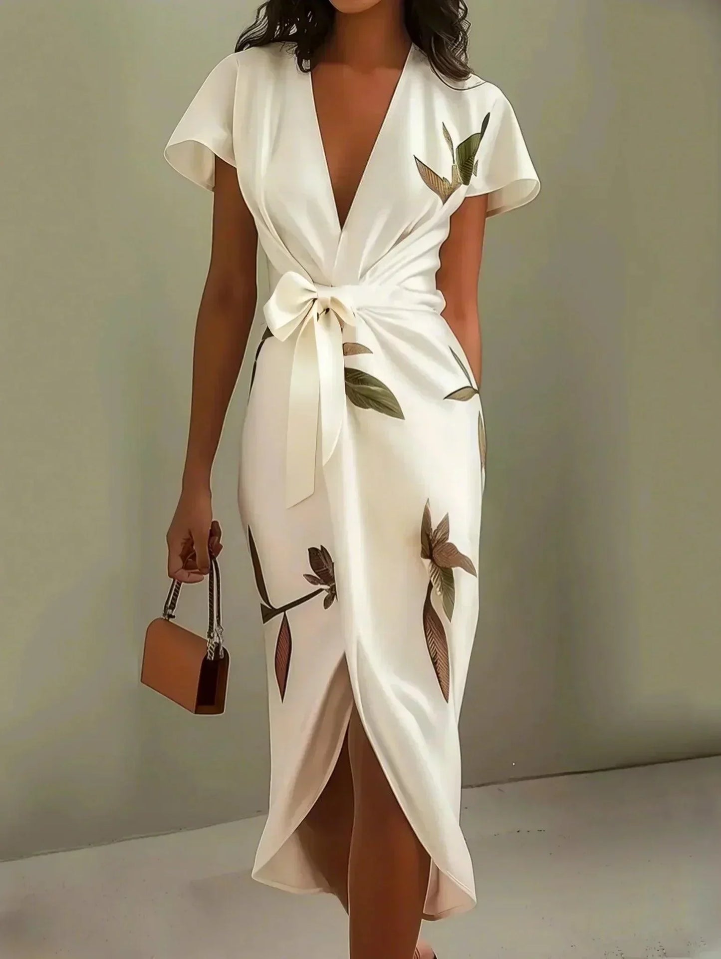 Midi Wrap Dress