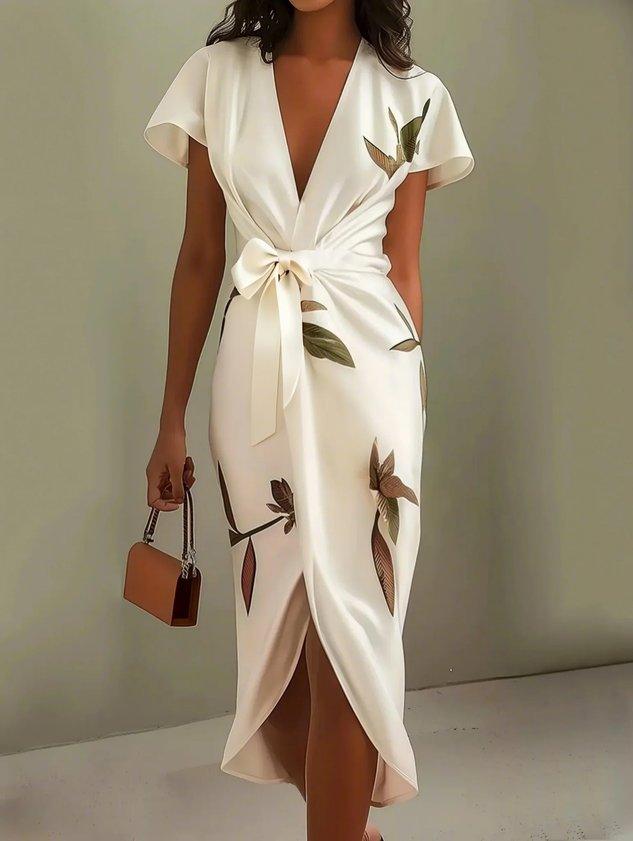 Midi Wrap Dress