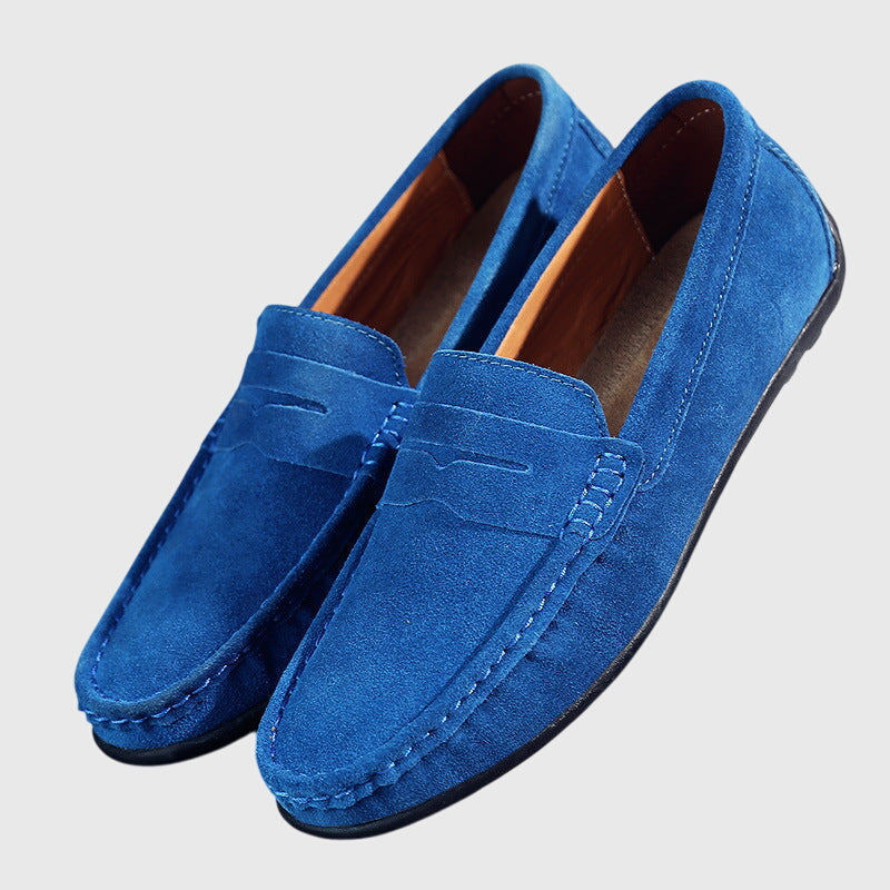 Rosaly Suede Penny Loafers