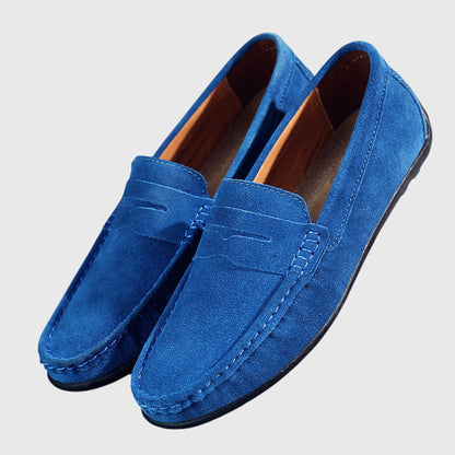 Rosaly Suede Penny Loafers