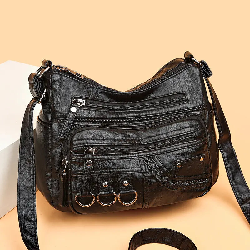 Lilova Multi-Pocket Crossbody Bag