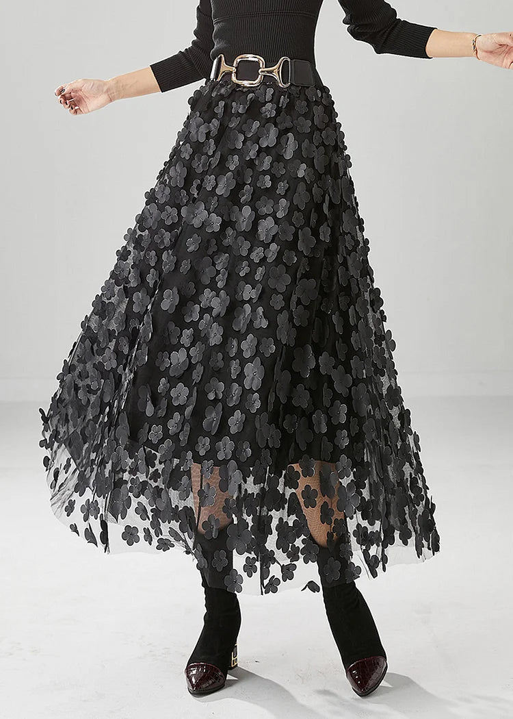 Applova Floral Tulle Skirt