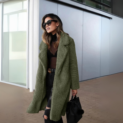 Emily Long Fleece Winter Coat
