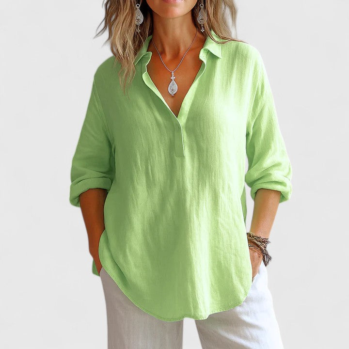Franzina Linen Blouse