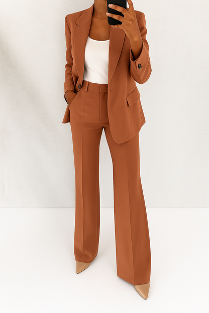 Brenda Slim-Fit Blazer & Trouser Set