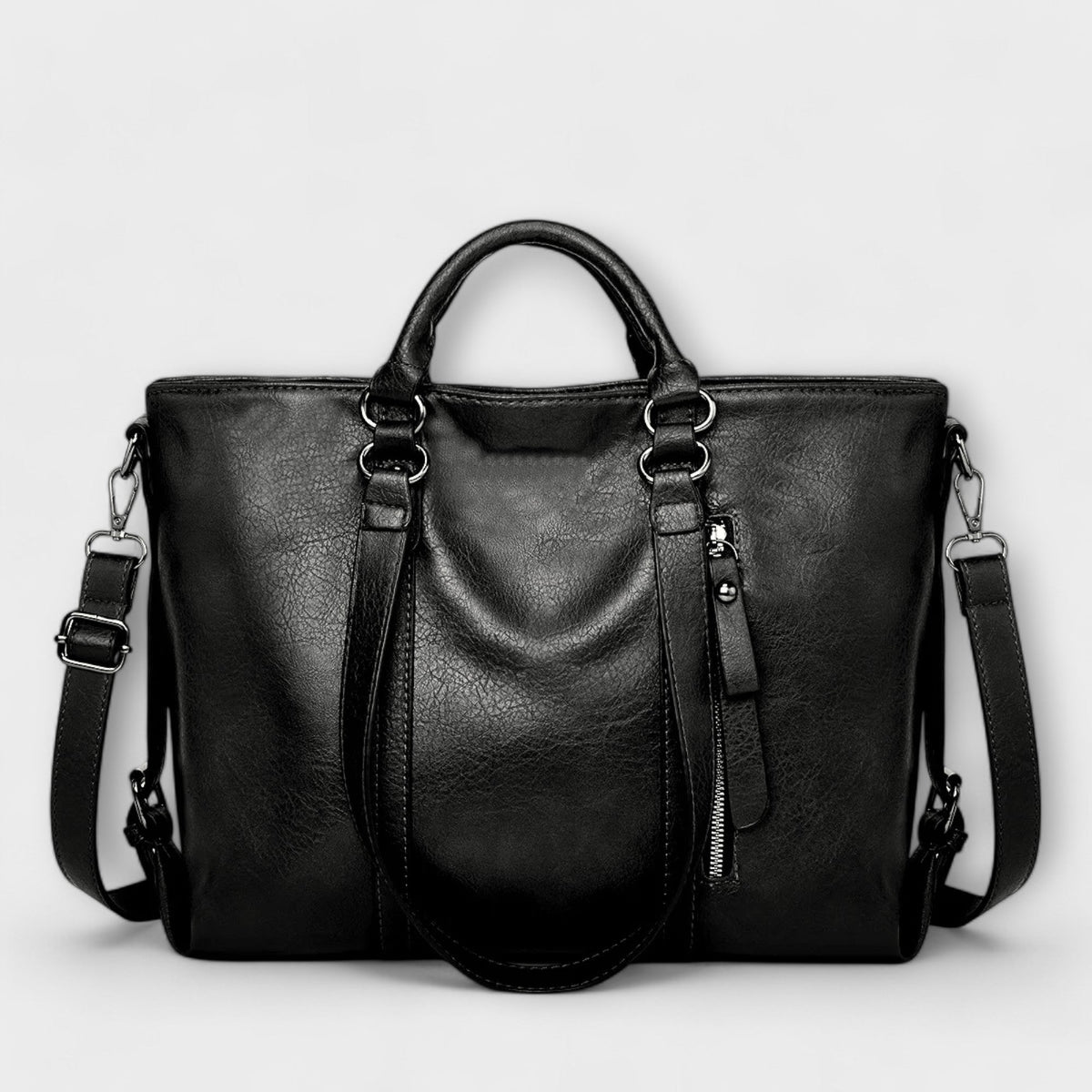 Olivara Large Leather Tote