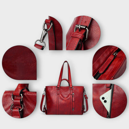 Olivara Large Leather Tote