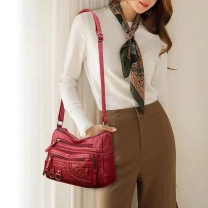 Lilova Multi-Pocket Crossbody Bag