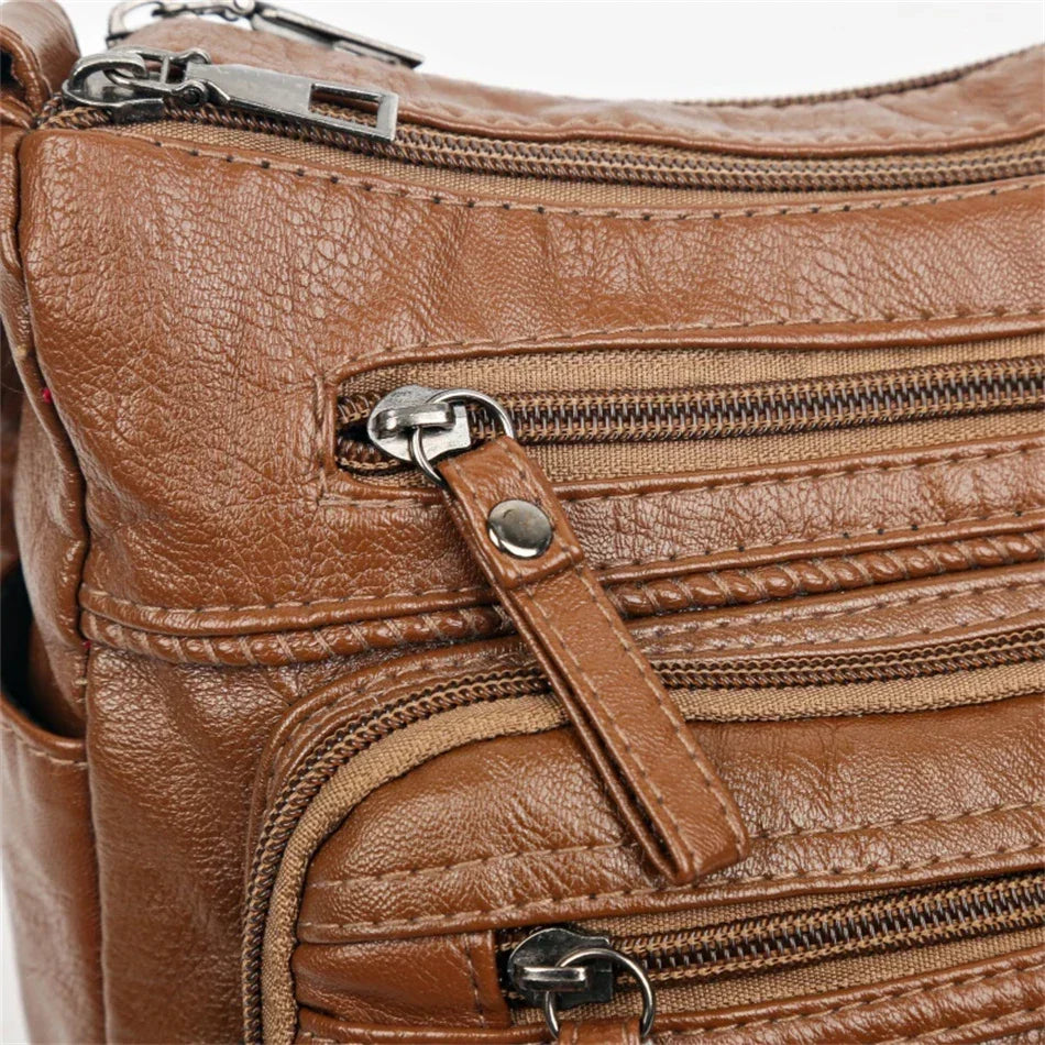Lilova Multi-Pocket Crossbody Bag