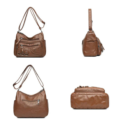 Lilova Multi-Pocket Crossbody Bag