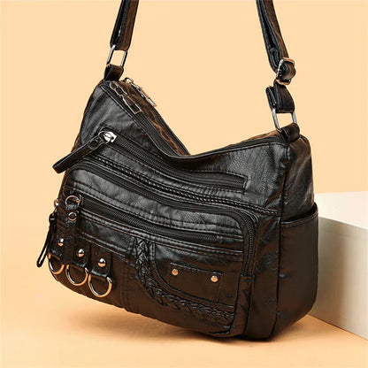 Lilova Multi-Pocket Crossbody Bag