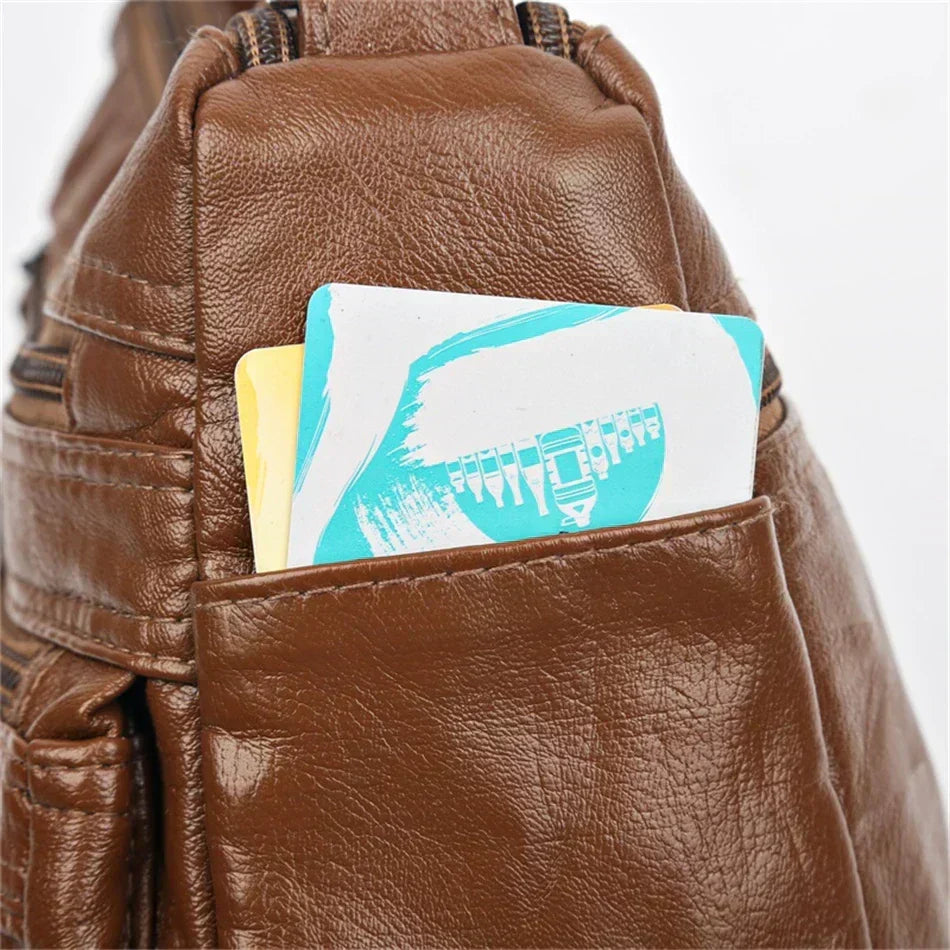 Lilova Multi-Pocket Crossbody Bag
