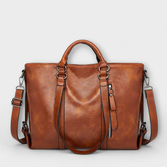 Olivara Large Leather Tote