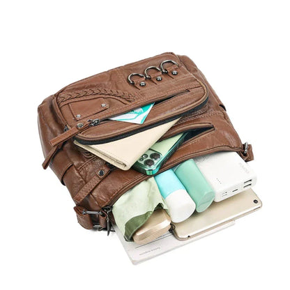 Lilova Multi-Pocket Crossbody Bag