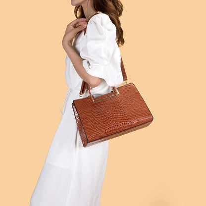 Leather Tote Bag & Wallet Set