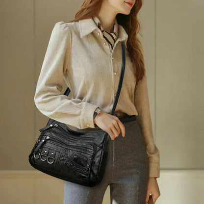 Lilova Multi-Pocket Crossbody Bag