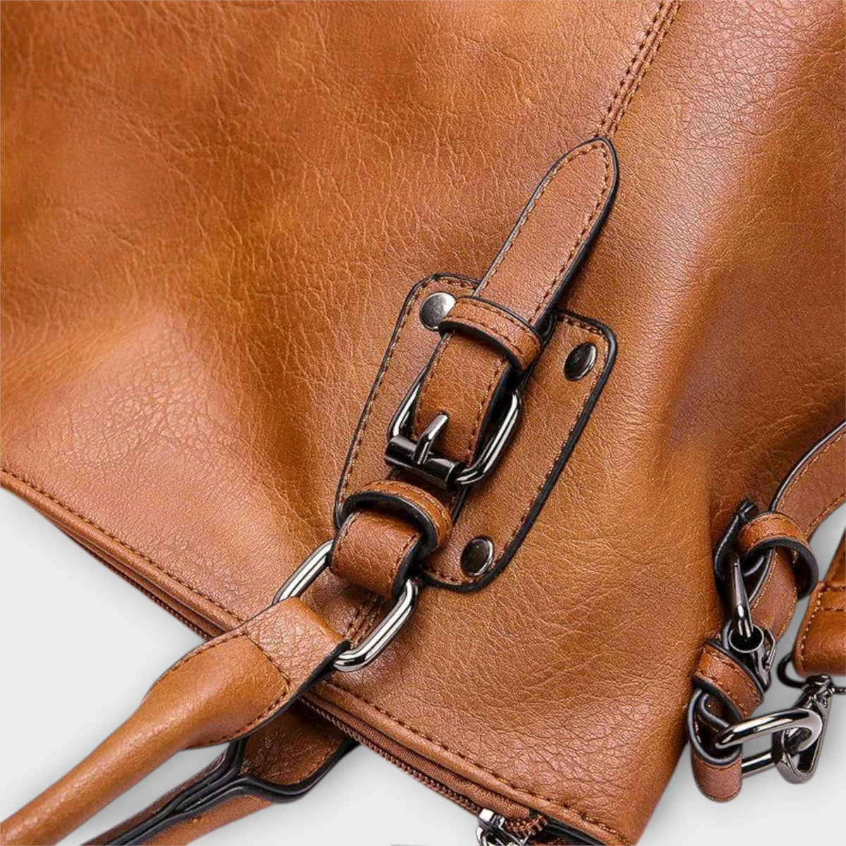 Miava Buckle Shoulder Bag