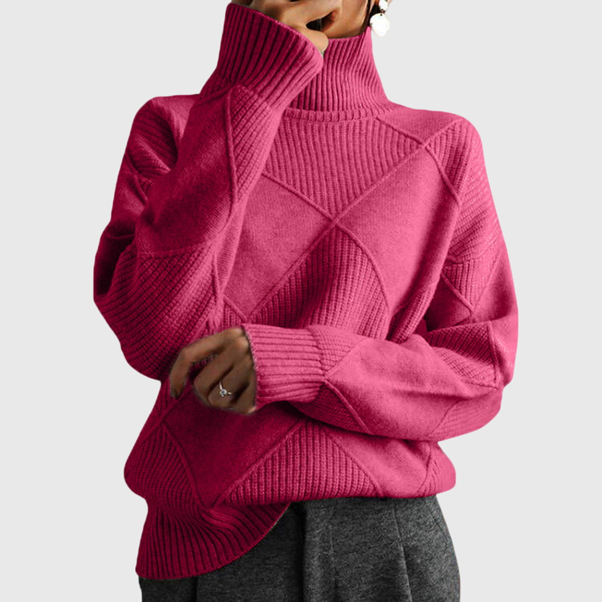 Geovara Turtleneck Sweater
