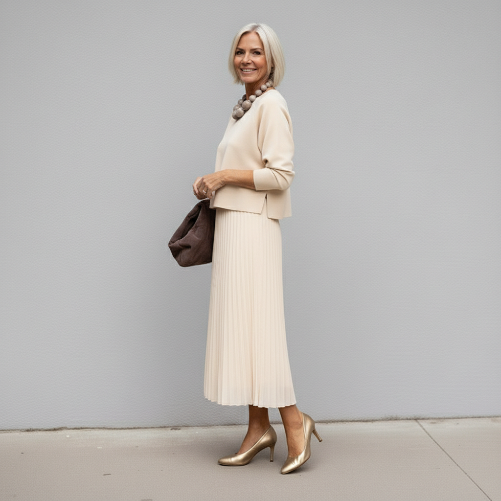 Emmie Knit Top & Dress Two-Piece Set