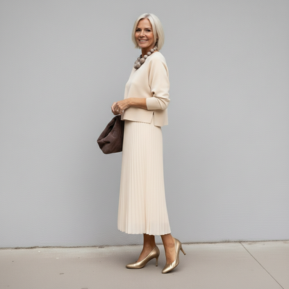 Emmie Knit Top & Dress Two-Piece Set